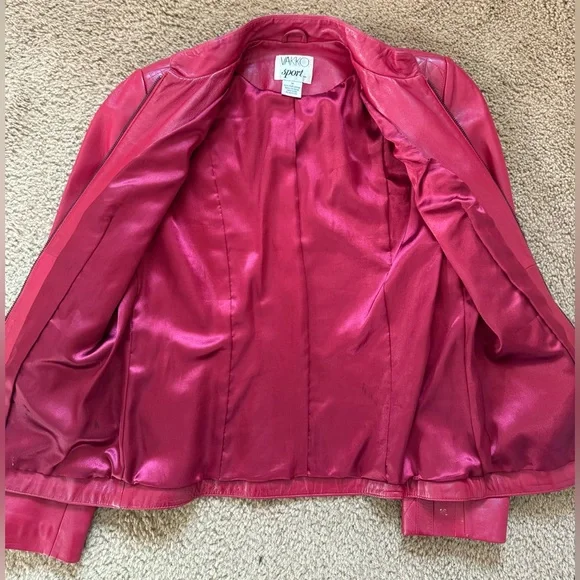 Vintage Vakko Leather Jacket - Picture 7 of 7